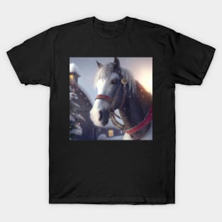 Christmas Horses Series T-Shirt